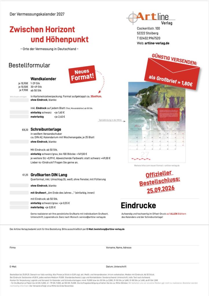 Bestellformular Kalender 2027 26-07-10